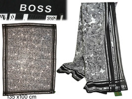 HUGO BOSS Scarf 135x100 cm Showroom Sample €130 Here Less! HB11 T0G - £47.68 GBP