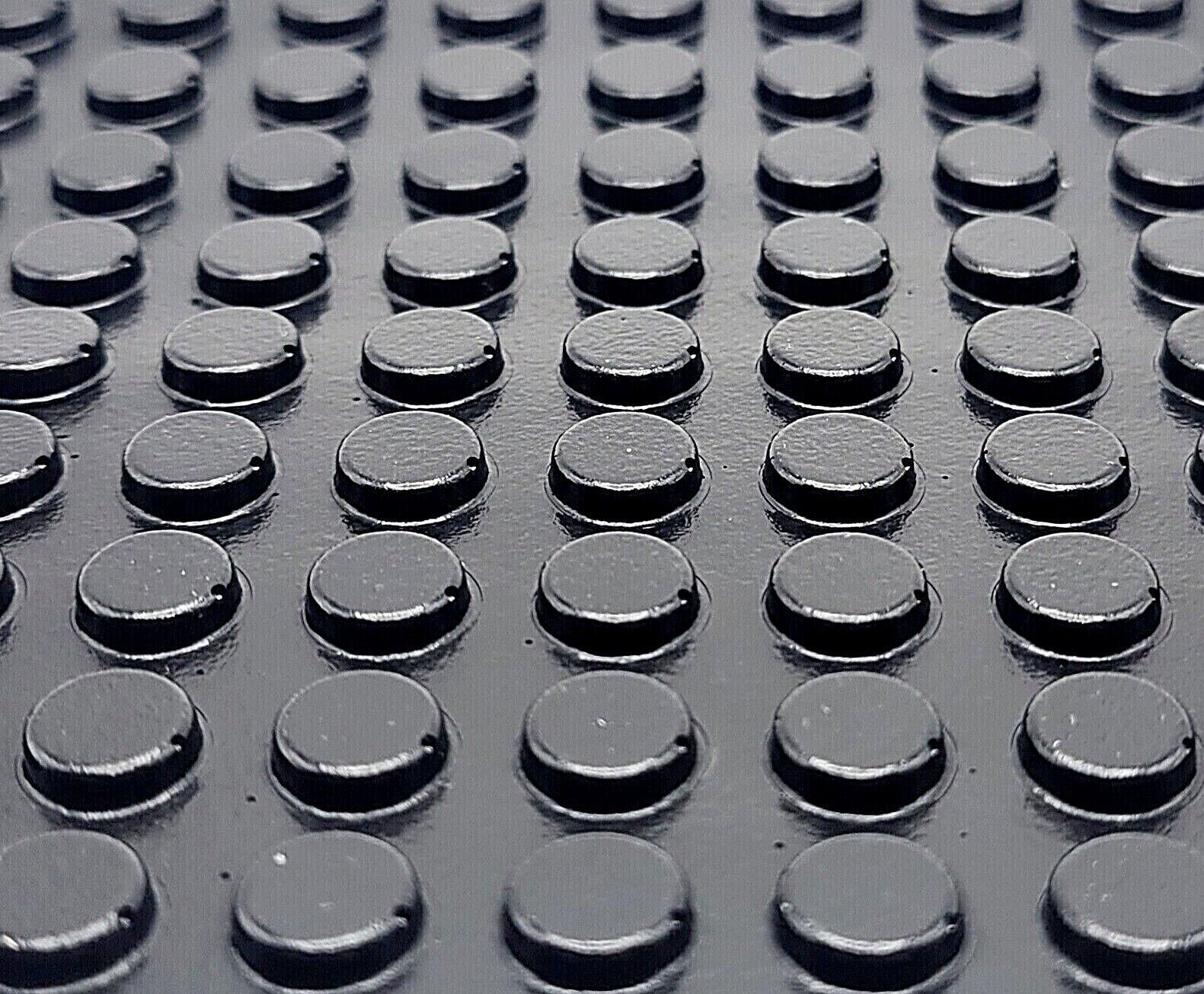 1/8&quot;Thick Round Stick on Rubber Feet Bumper Pads 3/8&quot; Wide Adhesive Back... - $12.82+