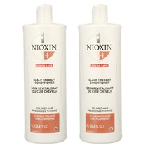 Nioxin System 4 Scalp Therapy Conditioner 33.8 oz (Pack of 2) - £38.94 GBP