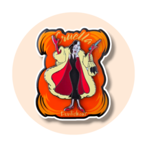 101 Dalmatians Disney Pin: Cruella de Vil Devilishous - $29.90