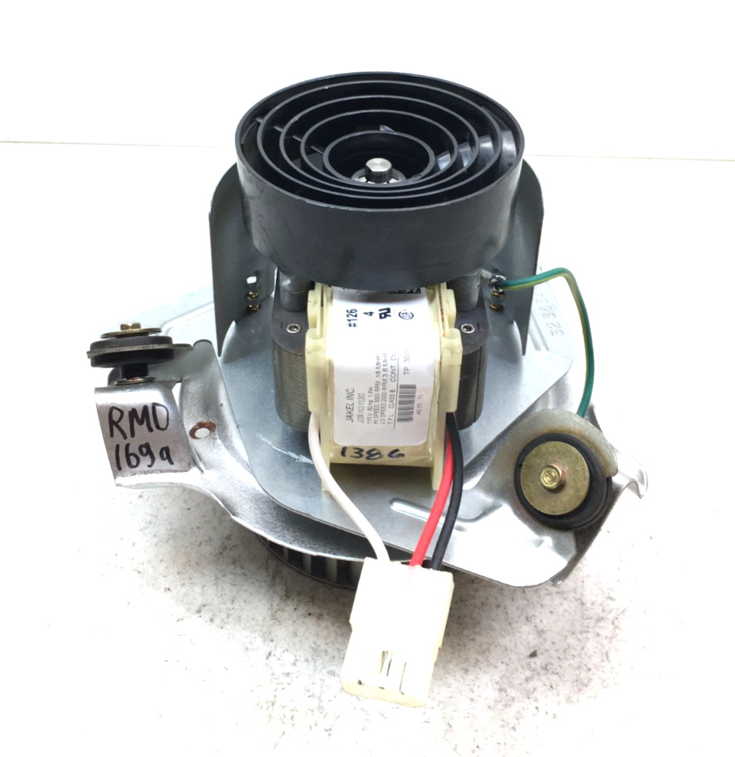 JAKEL J238-112-11203 Draft Induc Blower Motor HC21ZE126A 3000RPM used #R... - $125.00