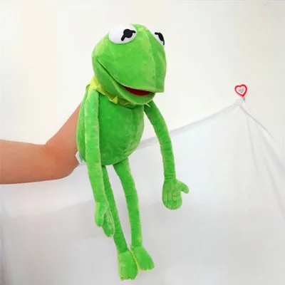 Play  Sesame Street The Muppet Show 60cm Kermit frog Puppets plush toy doll stuf - £27.94 GBP