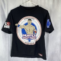 WWE Authentic Wear John Cena Hustle Loyalty Respect 2000s Graphic Tshirt Mens M - £15.87 GBP