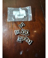 Set Of 7  Metal Chinstrap Buckle with snap - $33.71 CAD