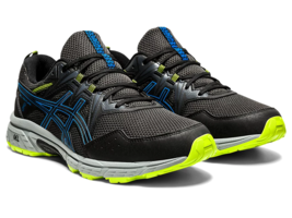Asics Men’s GEL-VENTURE 8 Size 8.5 Running Shoes BLACK/DIRECTOIRE Blue - £46.89 GBP