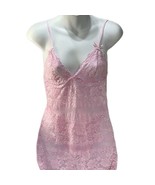 JOLIE INTIMATES Lingerie Babydoll Sleepwear Pink Lace Nightwear Size Med... - $424.97 MXN