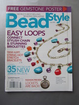 Bead Style Magazine Creative Ideas The Art of Beads Jewelry July 2007 Vol.5 #4 - £5.87 GBP