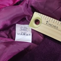 J Crew The Pencil Skirt Women's Purple/Wine Wool Blend Rear Zipper Size 00 image 5