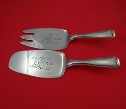 Old Danish by Georg Jensen Sterling Silver Fish Serving Set 2pc FH Pcd E... - $1,295.91