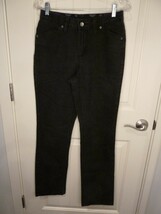 Womens Merona Comfort No Gap Stretch Jeans Black Sz 6r 30 x 31 - $13.74