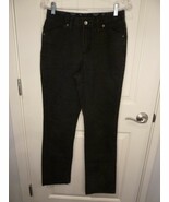 Womens Merona Comfort No Gap Stretch Jeans Black Sz 6r 30 x 31 - $18.79 CAD