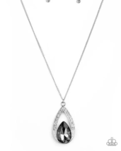 Paparazzi Notorious Noble Silver Necklace - New - $4.50