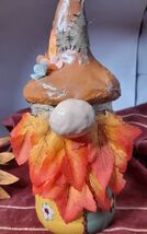 Happy Fall GNOME Glass Jar Decor Autumn Decor Dry Storage Container Cand... - €12,98 EUR