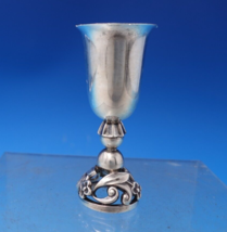 Blossom by La Paglia Sterling Silver Cordial Cup 3 1/8&quot; x 1 3/8&quot; 1.49ozt (#7485) - £69.68 GBP