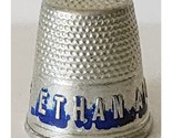 Vintage Advertising Aluminum Ethan Allen Flour Sewing Thimble See Pictures - $7.55