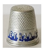 Vintage Advertising Aluminum Ethan Allen Flour Sewing Thimble See Pictures - $7.55