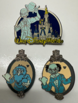 Lot of 3 Disney Haunted Mansion Hitchhiking Ghost Pins - £13.44 GBP