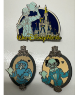 Lot of 3 Disney Haunted Mansion Hitchhiking Ghost Pins - £13.23 GBP