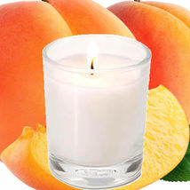 Apricot Peaches Scented Votive Candles Hand Poured Luxury Home Fragrance - $280.26 MXN - $355.25 MXN