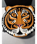 Tiger Platter by Cats By Nina - 13&quot; Round Cat Art Plate Hand-Painted - €22,61 EUR