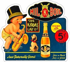 Mil K Botl Soda Laser Cut Metal Advertisement Sign - $59.95