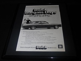 1972 Buick Bargain Days Framed 11x14 ORIGINAL Vintage Advertisement - £34.88 GBP