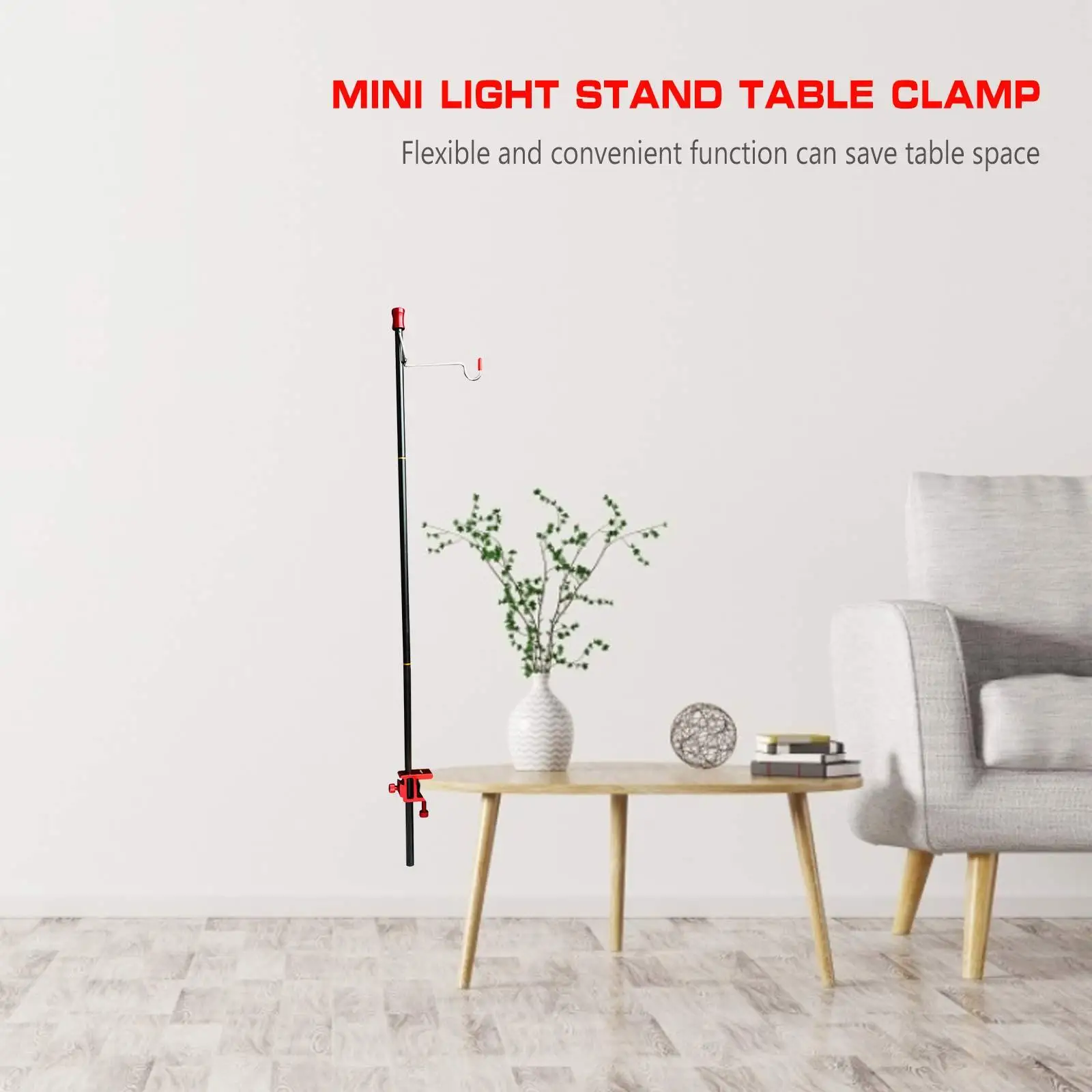 Outdoor Camping Folding Light Pole Fixing Bracket, Spec: Double Hook