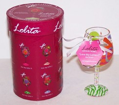 Darling Lolita Glass Love My Letter C Mini Wine Glass Ornament In Box - £14.28 GBP