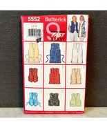 Butterick 9 Fast &amp; Easy Vests Sewing Pattern #5552 Misses&#39; Sizes 6-8-10 - $173.90 MXN