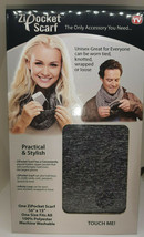 ZiPocket Scarf "As Seen On TV" The Only Accessory You Need NIB - £9.57 GBP