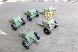 Tim Mee Toy 5 Army Cannons - $44.54