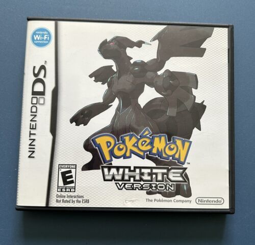 Pokemon: White Version (Nintendo DS, 2011) Game, Inserts, Box, NO MANUAL - £73.78 GBP