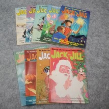 Jack and Jill Magazines 1971 Lot Of 9 Youth Readers Activities Educational READ - $24.74