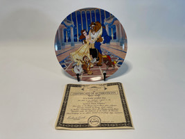 Set of 3 Disney&#39;s Beauty and the Beast Collector Plates from Bradford Ex... - $74.00
