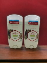 2x Old Spice Men’s Timber with Sandalwood Deodorant Aluminum Free 3.0oz Each - £15.60 GBP