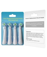 NEW 4 pack White Replacement Tooth Brush Heads Compatible with Oral-B iO... - $19.79