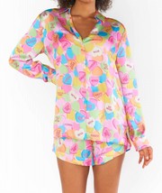 Show Me Your Mumu early riser pj set in Candy Crush Silky - size XS - £65.74 GBP