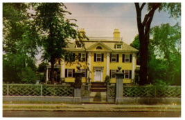 The Longfellow Home Cambridge Massachusetts Postcard - £5.21 GBP