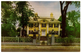 The Longfellow Home Cambridge Massachusetts Postcard - £4.98 GBP