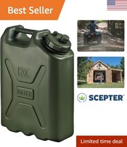 20L Food Grade Water Jug - Military-Grade Container for Camping and Emer... - $89.64