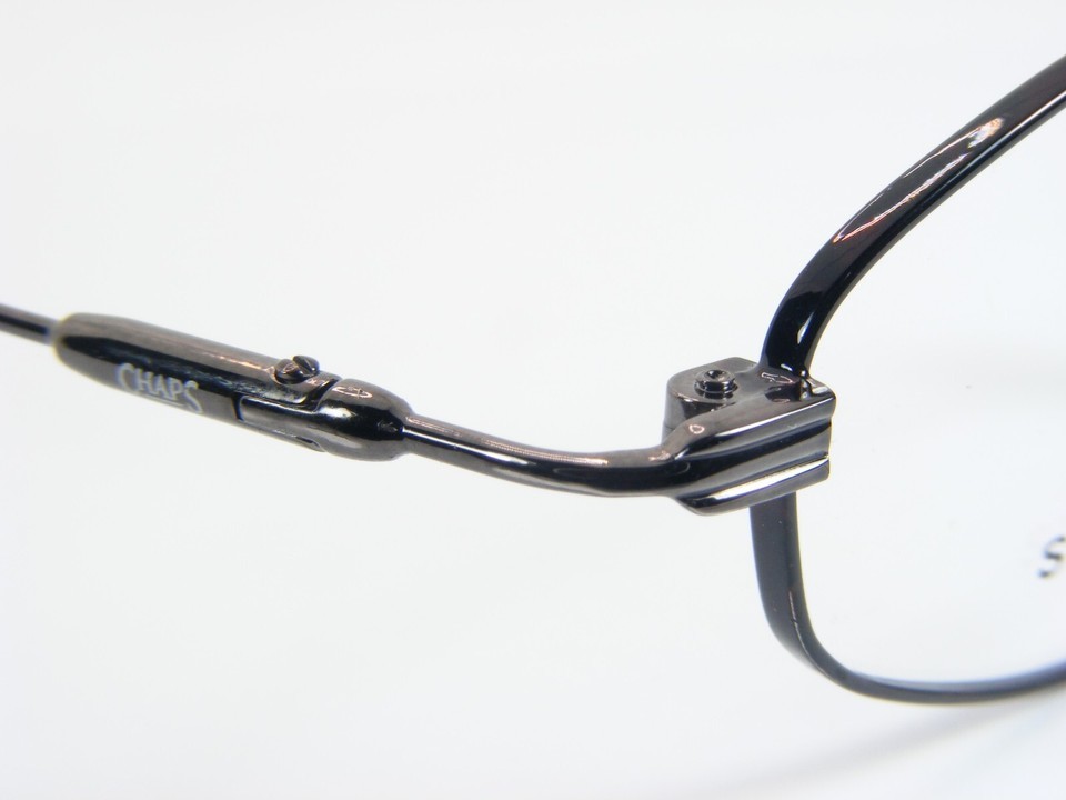 Vintage CHAPS Ralph Lauren 103 1K2 Dark Gunmetal EYEGLASSES GLASSES 46-21-140mm Item image 6