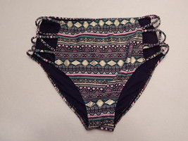 NEW Arizona Midnight Black Swimsuit High Bottom Size: L NWT Retail $36 - £11.18 GBP