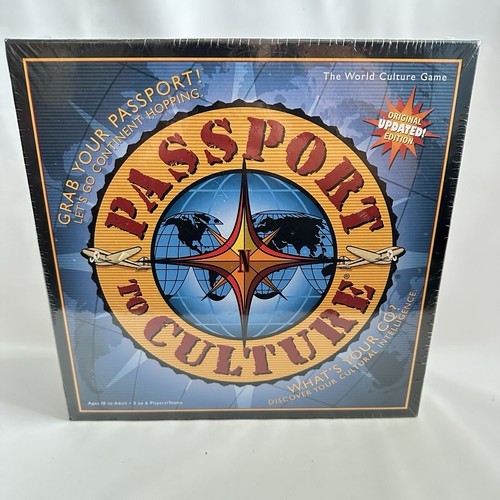 Passport To Culture Board Game World Culture 2014 H&amp;H Global New - $27.94