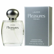 Estee Lauder PLEASURES for Men Cologne Spray Mens 3.4oz 100ml NeW in BoX - $59.50