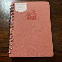 Hello Kitty 2024 2025 Planner 17 Months Monthly Weekly Layouts Pockets 6x9 Pink - £18.54 GBP