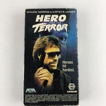 Hero &amp; The Terror VHS Video Tape Chuck Norris, Brynn Thayer - £6.32 GBP