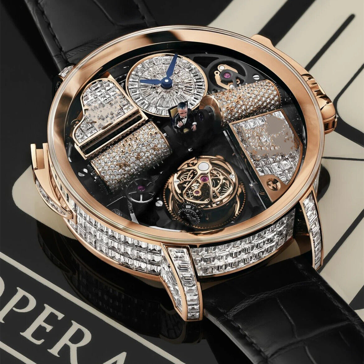 Diamond mechanical online watch