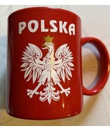 Polska Poland Soccer Football Coffee Tea Mug 10 oz - $33.55 CAD