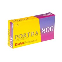 KODAK Portra 800 Color Negative Film ISO 800, 120 Size, Pack of 5, #8127946 - $153.99