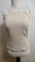 Ogl Eco Skin Kiss Tie Back Brami Tank Top Size Large Beige  - $19.95